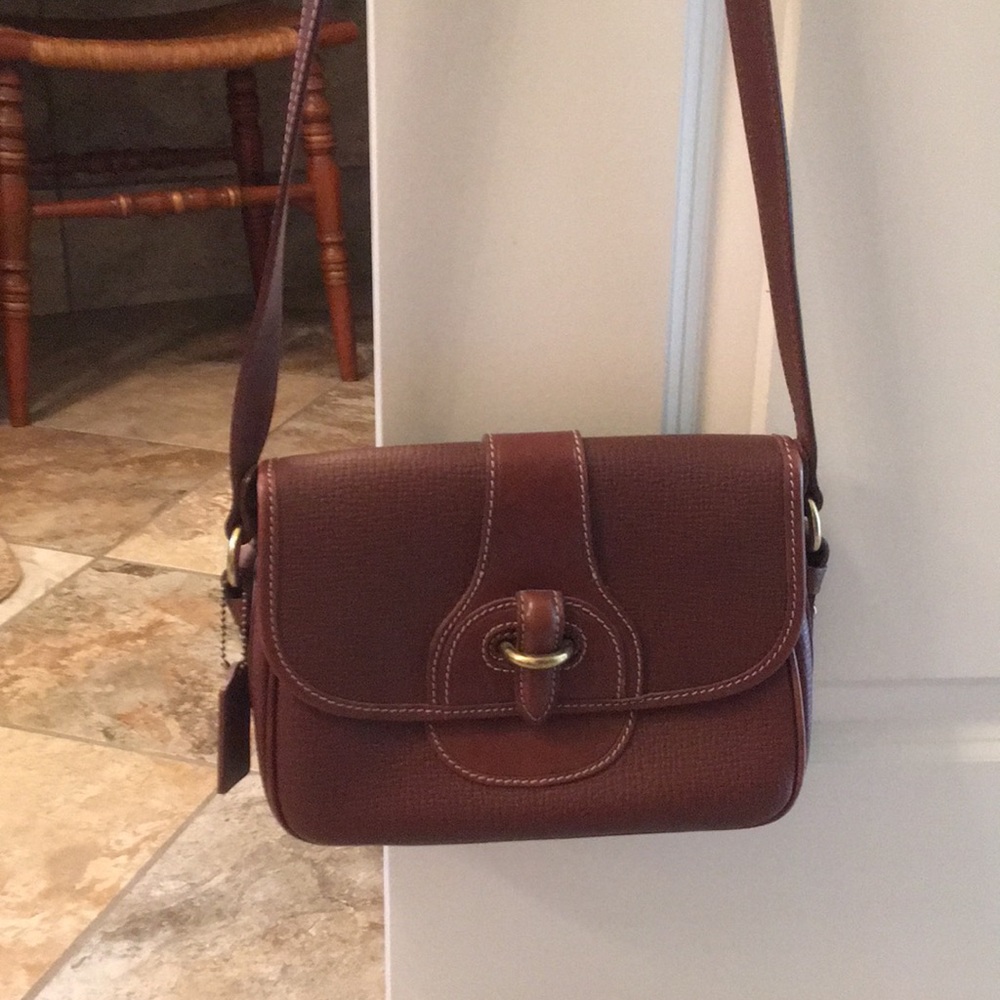 Vintage all leather inside and out Coach bag